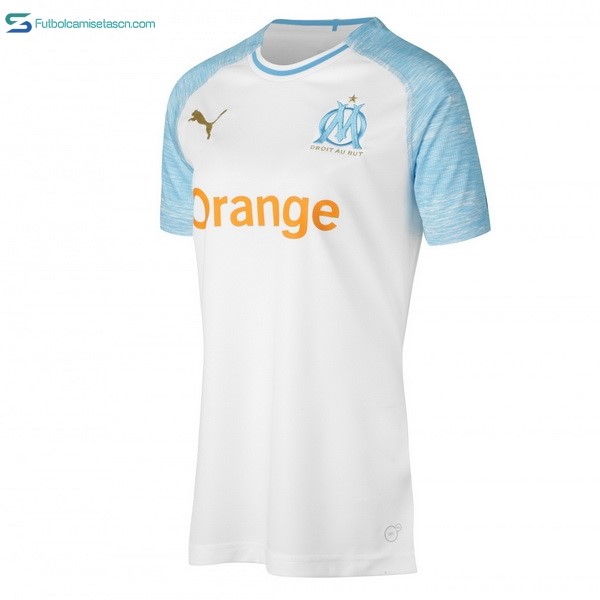 Camiseta Marsella 1ª Mujer 2018/19 Blanco